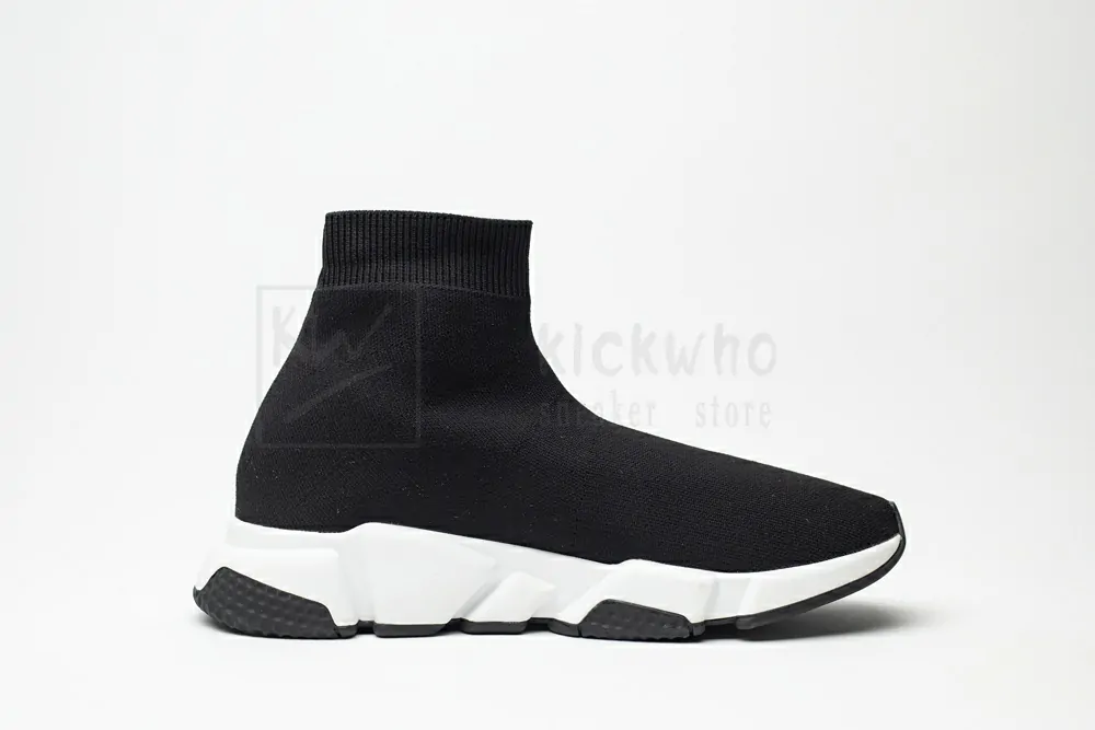 Ba*len*cia*ga speed graffiti trainers black white 605972w05ge1015