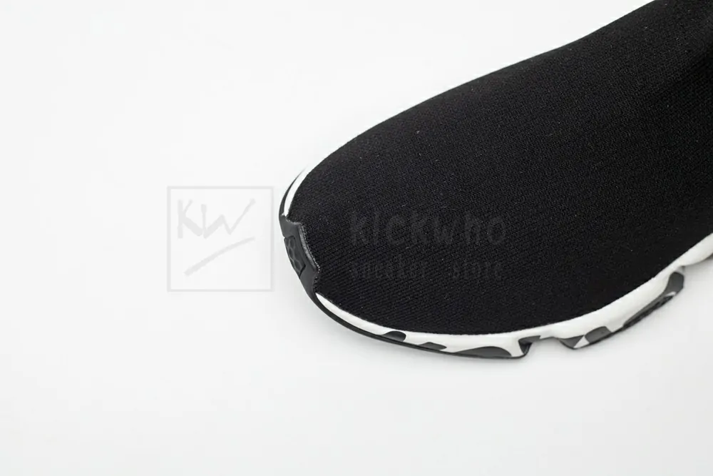Ba*len*cia*ga speed graffiti trainers black white 605972w05ge1015