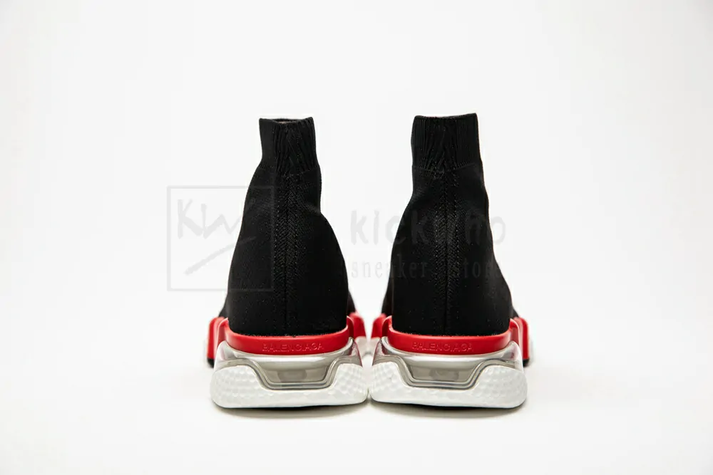 Ba*len*cia*ga speed clear sole black red