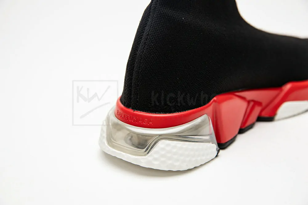 Ba*len*cia*ga speed clear sole black red