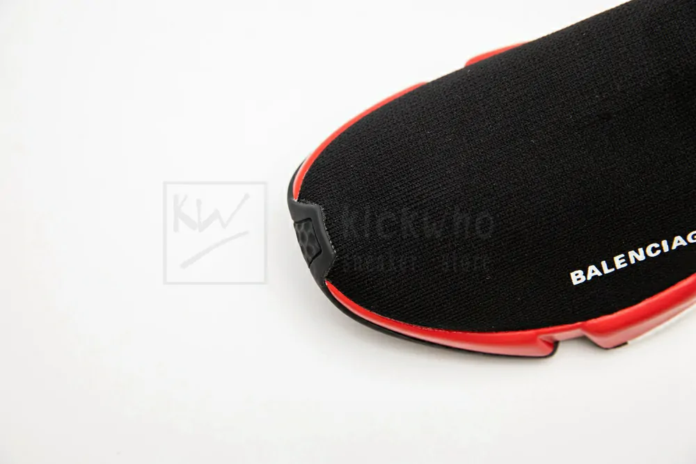 Ba*len*cia*ga speed clear sole black red