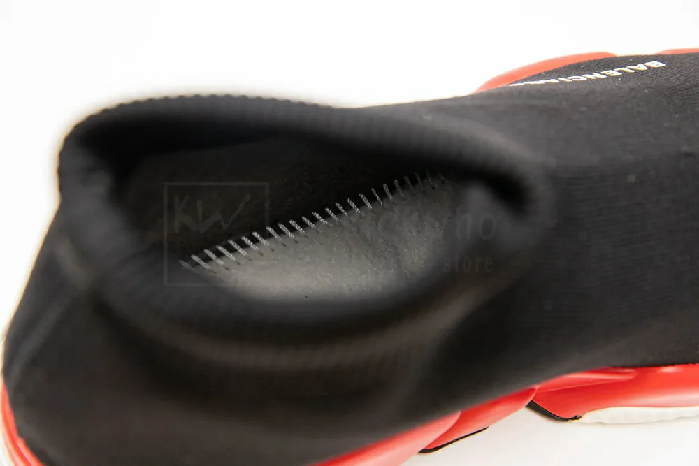Ba*len*cia*ga speed clear sole black red