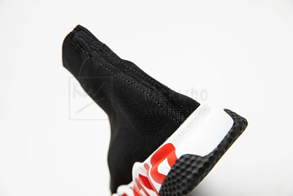 Ba*len*cia*ga graffiti speed red sole
