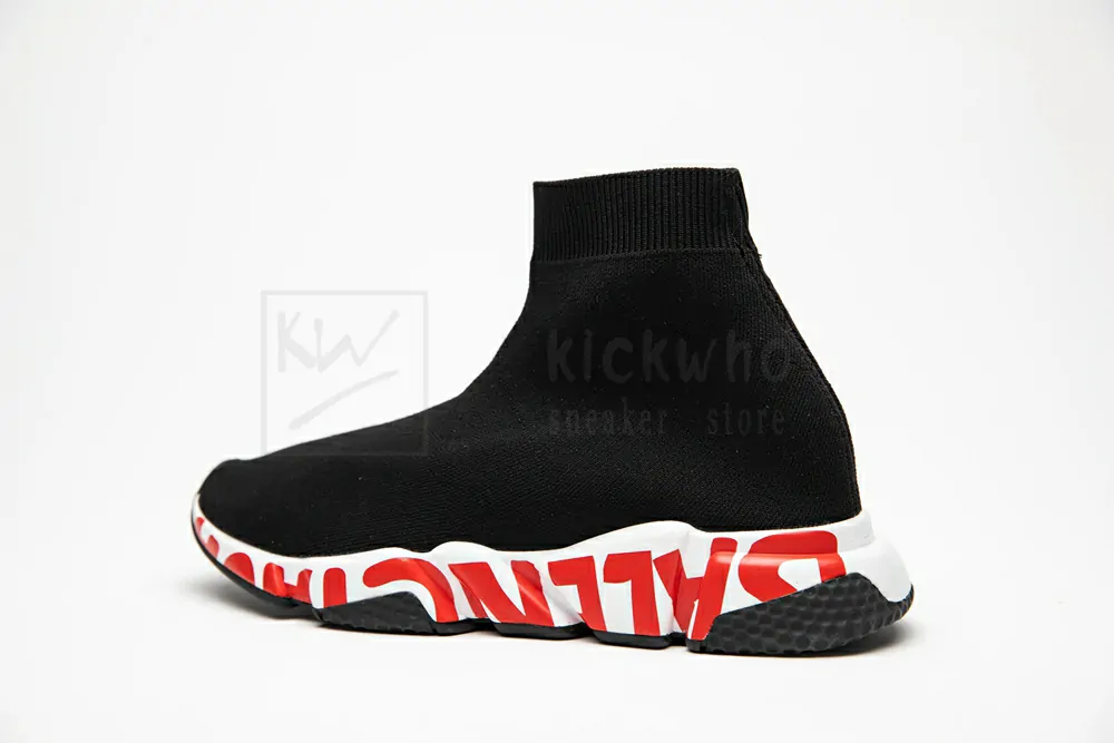 Ba*len*cia*ga graffiti speed red sole