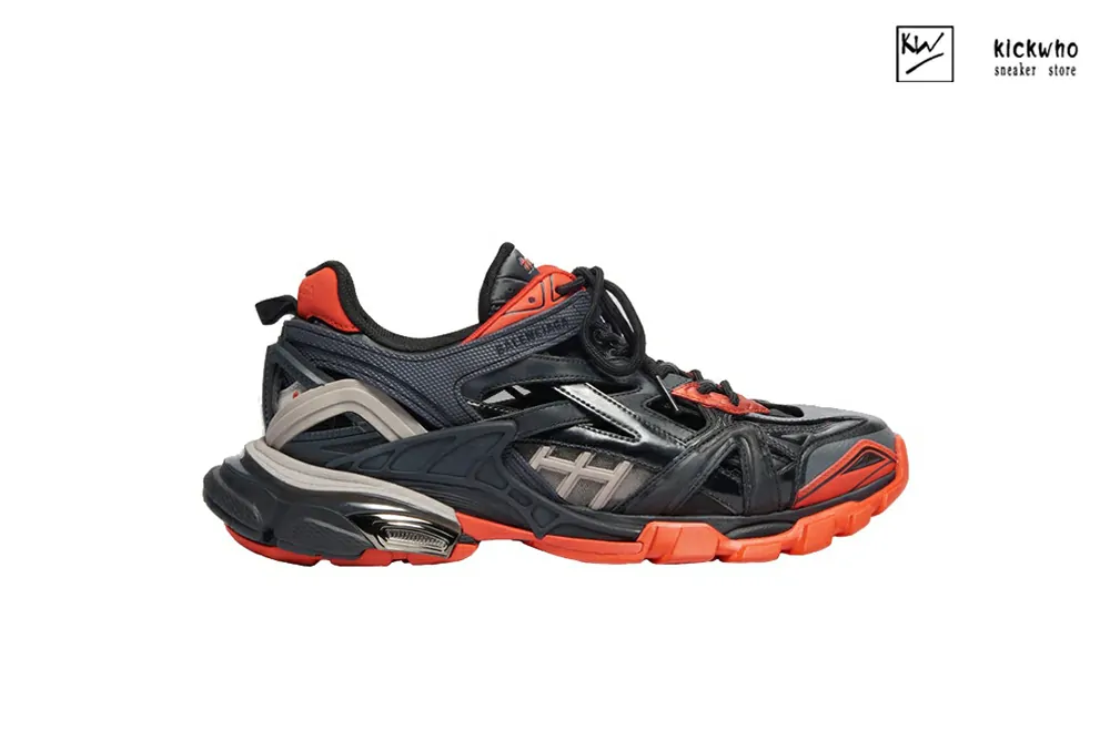 Ba*len*cia*ga track.2 black red grey w2gn3 1350