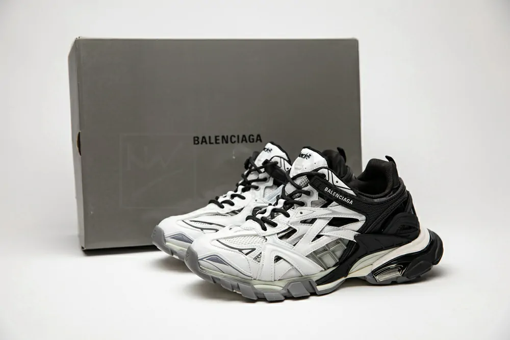 Ba*len*cia*ga track.2 black white 568614w2gn31090