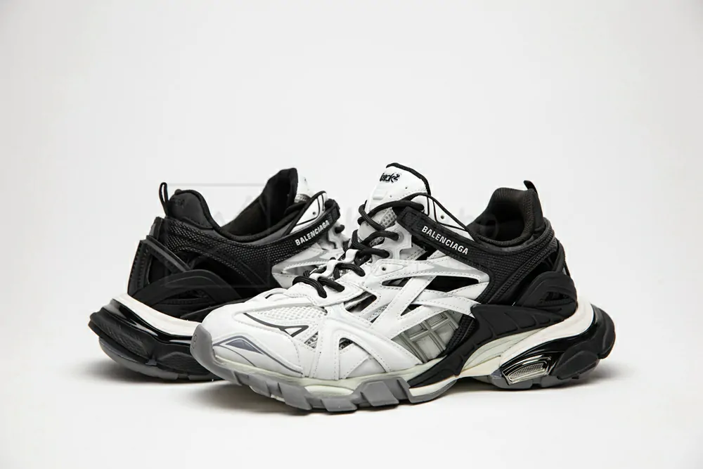 Ba*len*cia*ga track.2 black white 568614w2gn31090