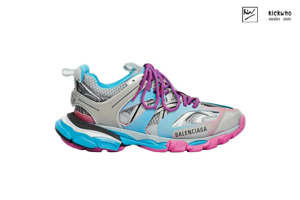 Ba*len*cia*ga track blue pink