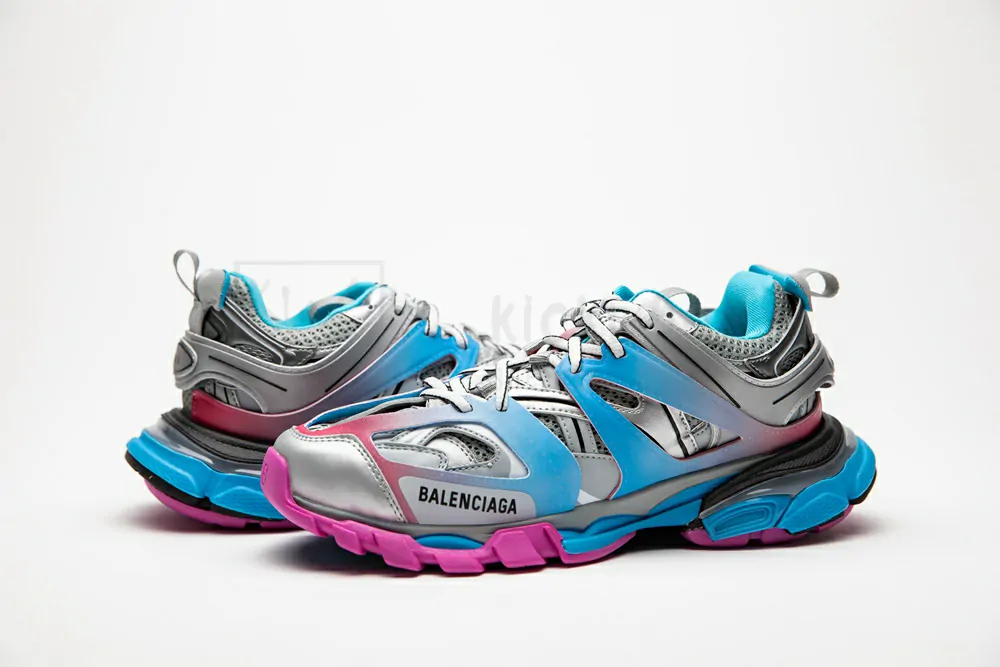 Ba*len*cia*ga track blue pink