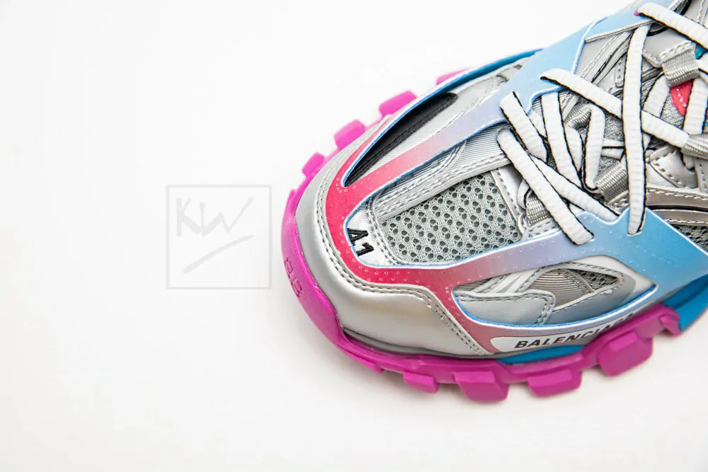 Ba*len*cia*ga track blue pink