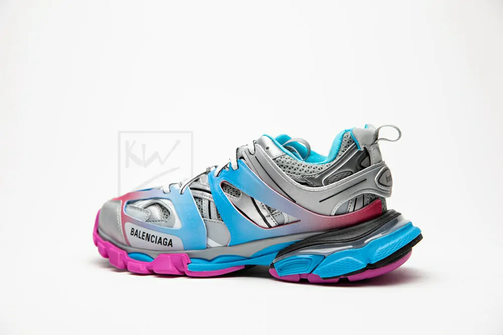 Ba*len*cia*ga track blue pink