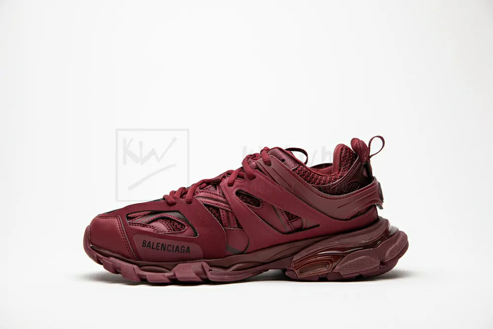 Ba*len*cia*ga track trainer plum red