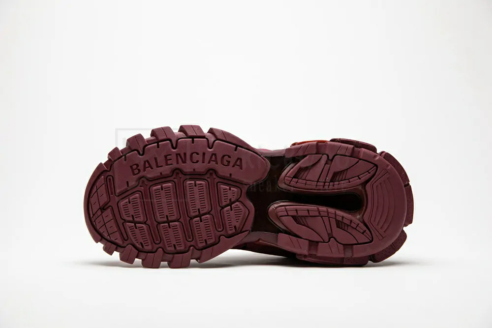 Ba*len*cia*ga track trainer plum red