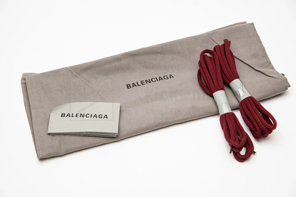 Ba*len*cia*ga track trainer plum red