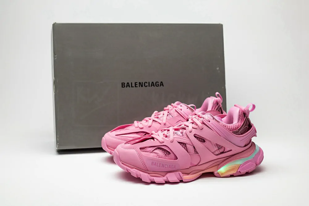 Ba*len*cia*ga track trainer "pink" with led