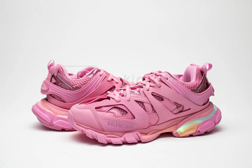 Ba*len*cia*ga track trainer "pink" with led