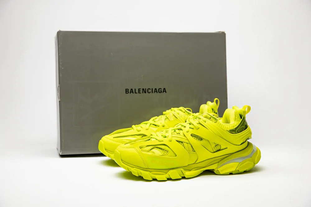 Ba*len*cia*ga track trainer "yellow" with led