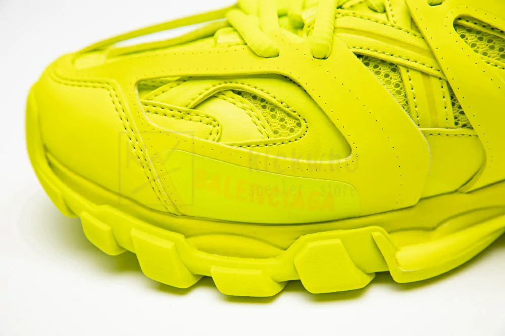 Ba*len*cia*ga track trainer "yellow" with led