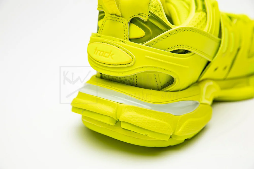 Ba*len*cia*ga track trainer "yellow" with led