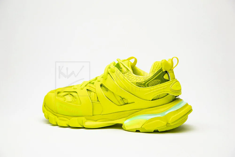 Ba*len*cia*ga track trainer "yellow" with led