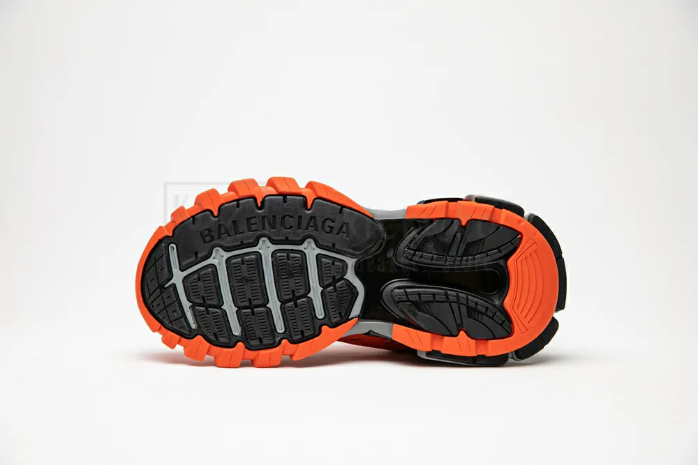 Ba*len*cia*ga track trainer orange grey
