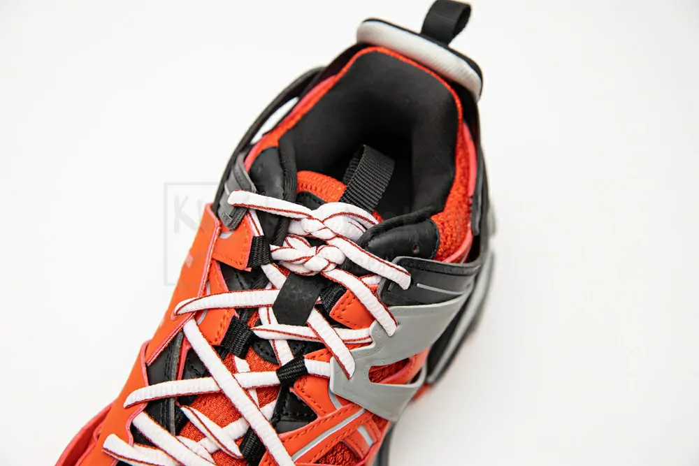 Ba*len*cia*ga track trainer orange grey