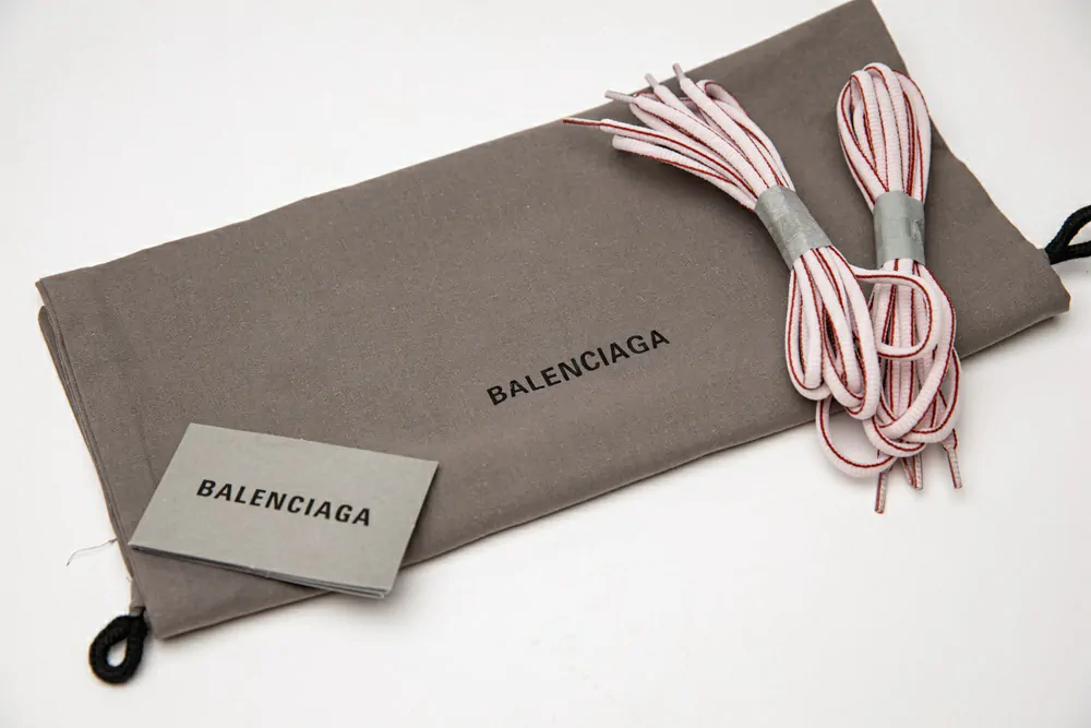 Ba*len*cia*ga track trainer orange grey