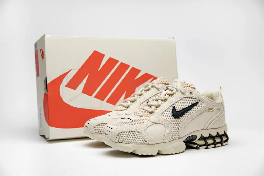 stussy x air zoom spiridon caged