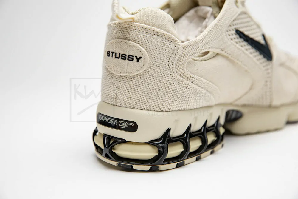 stussy x air zoom spiridon caged