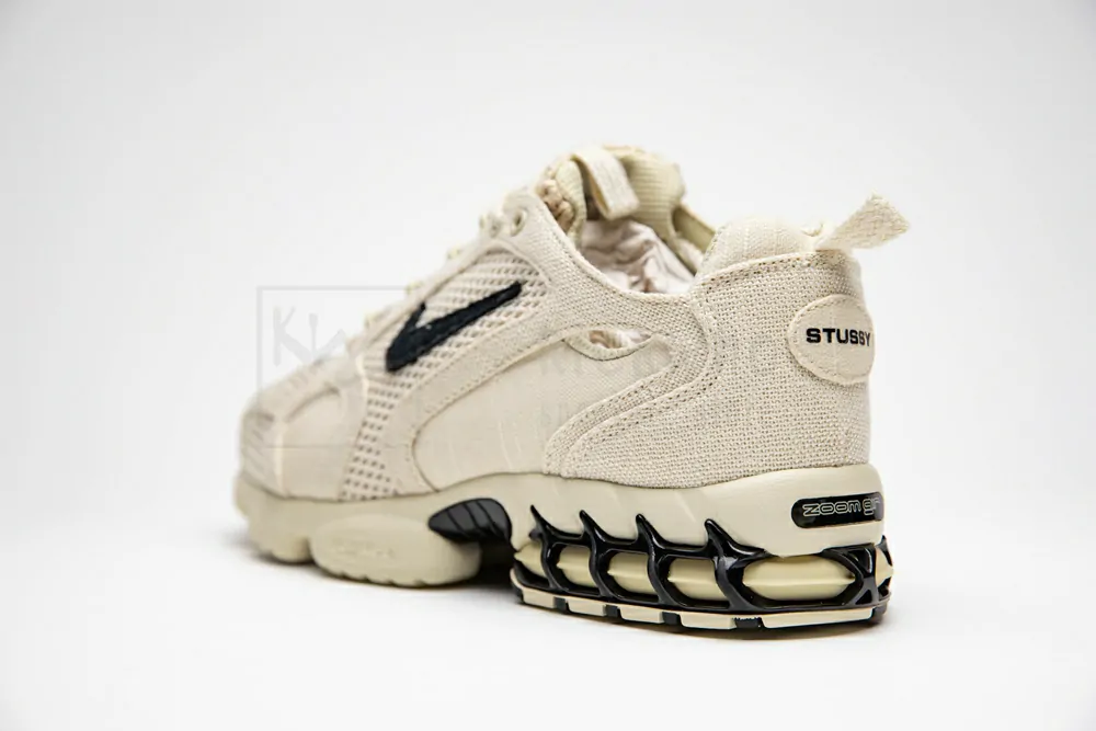 stussy x air zoom spiridon caged