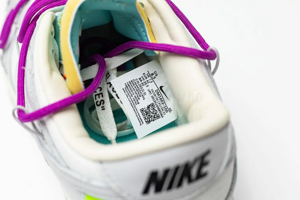 off-white x dunk low