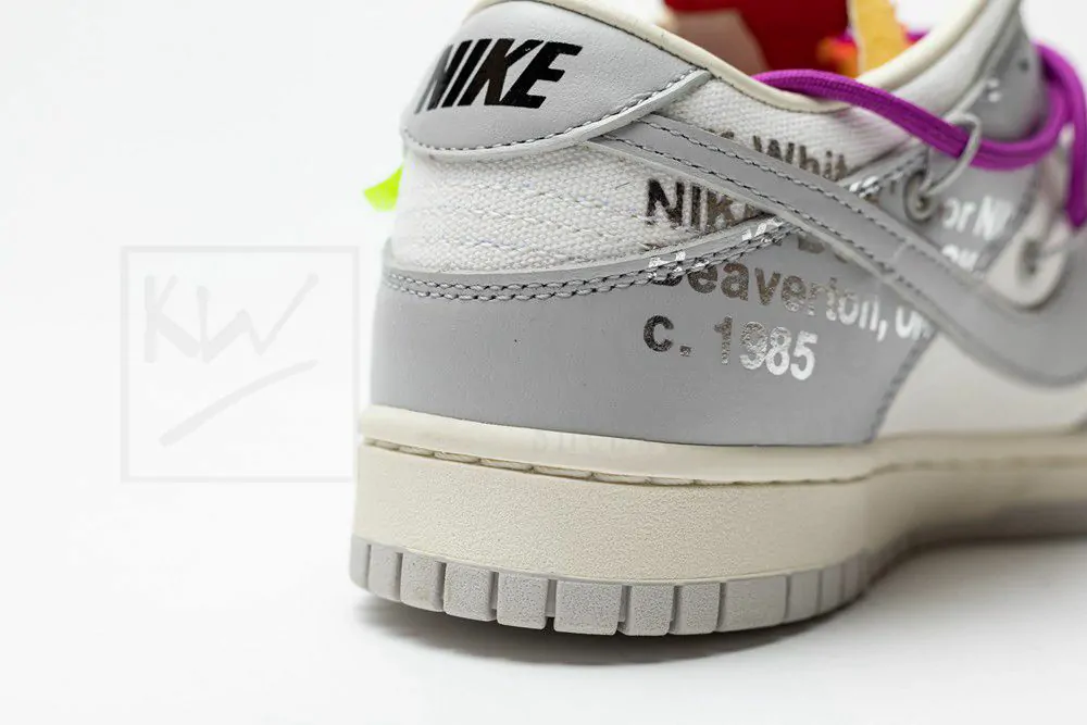 off-white x dunk low