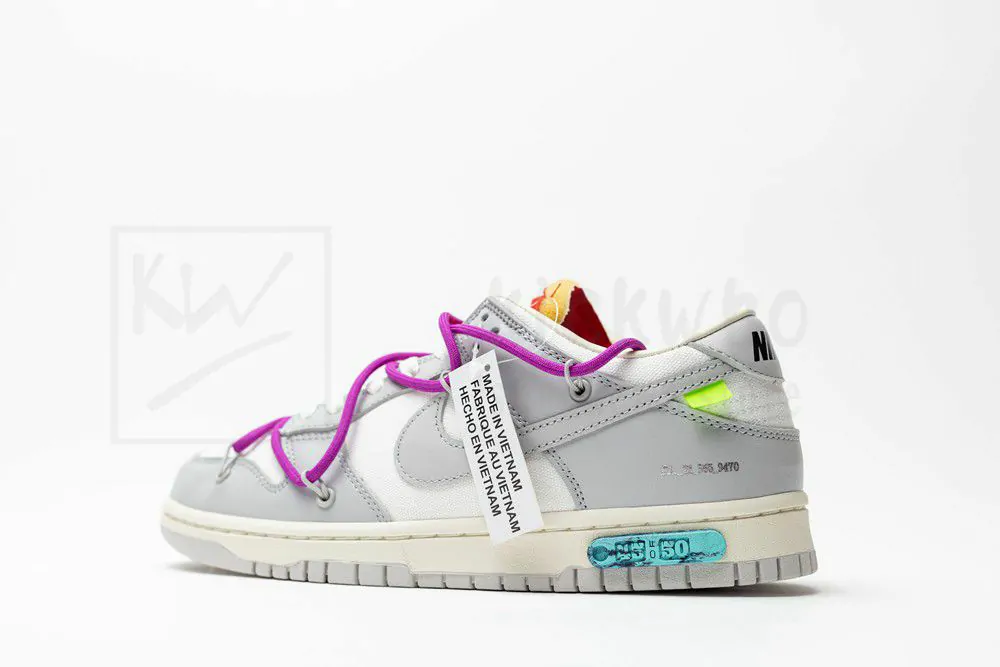 off-white x dunk low