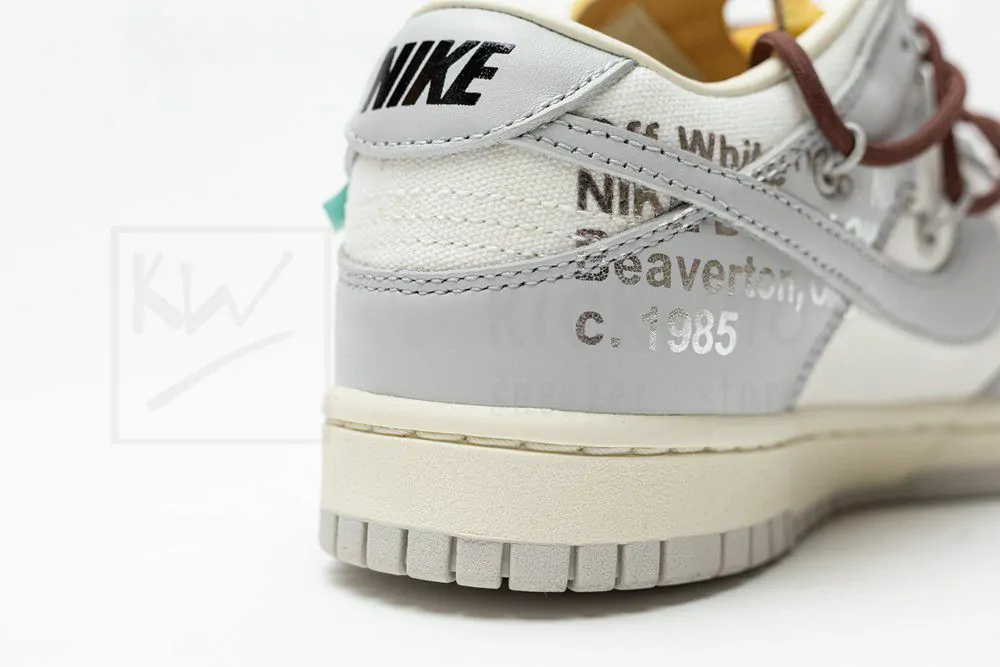 off-white x dunk low