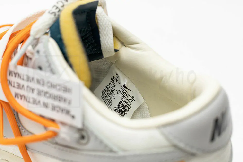 off-white x dunk low