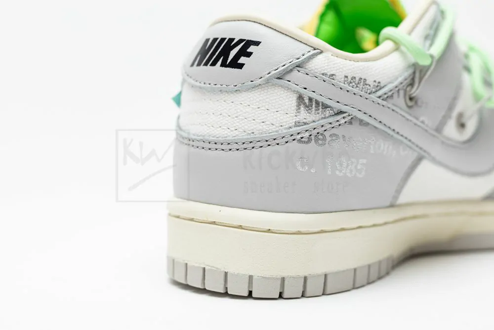 off-white x dunk low