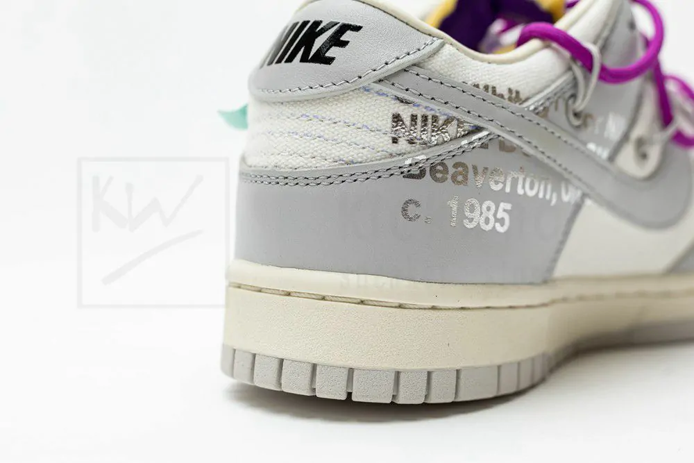 off-white x dunk low