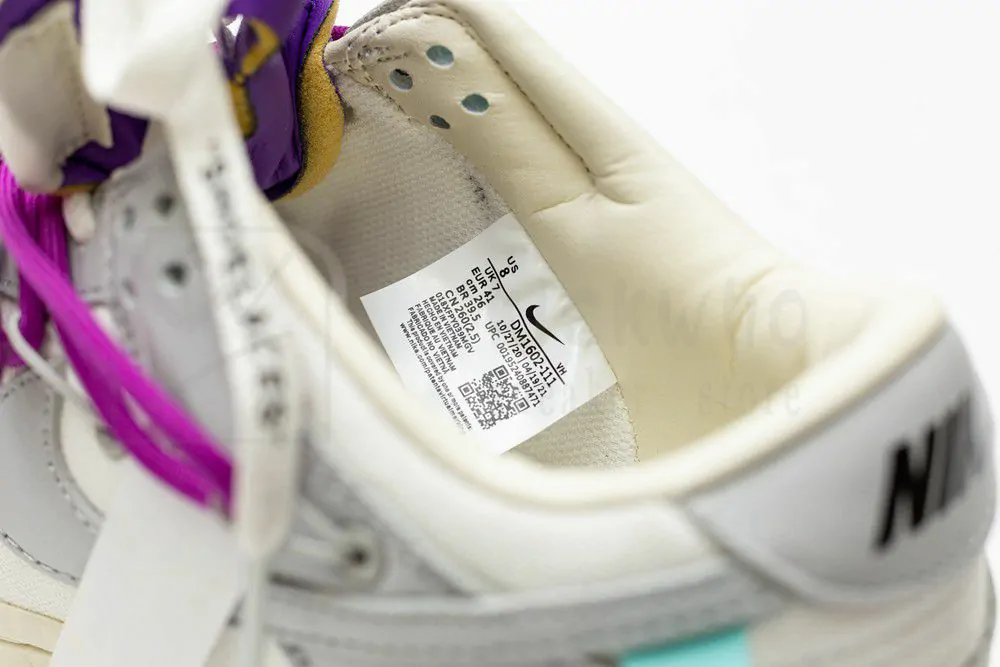 off-white x dunk low