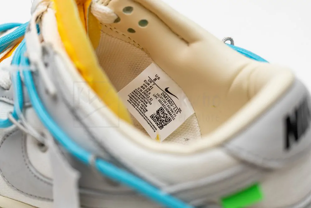 off-white x dunk low