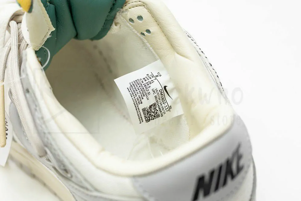 off-white x dunk low