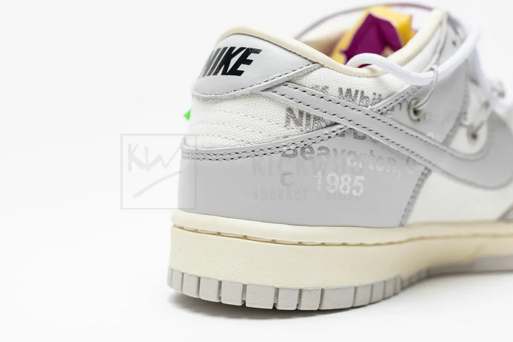 off-white x dunk low
