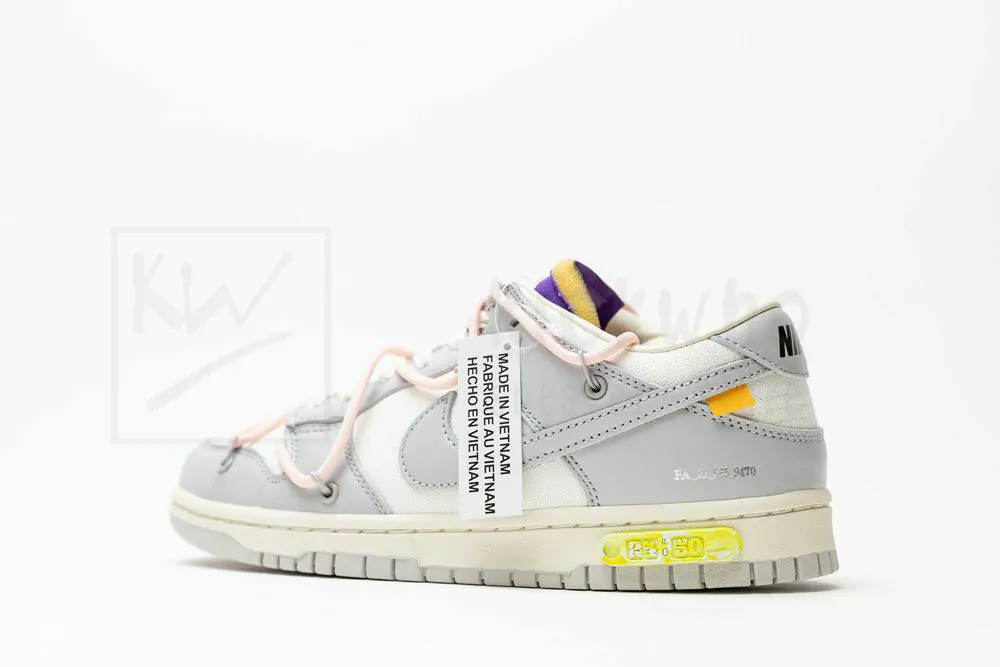 off-white x dunk low