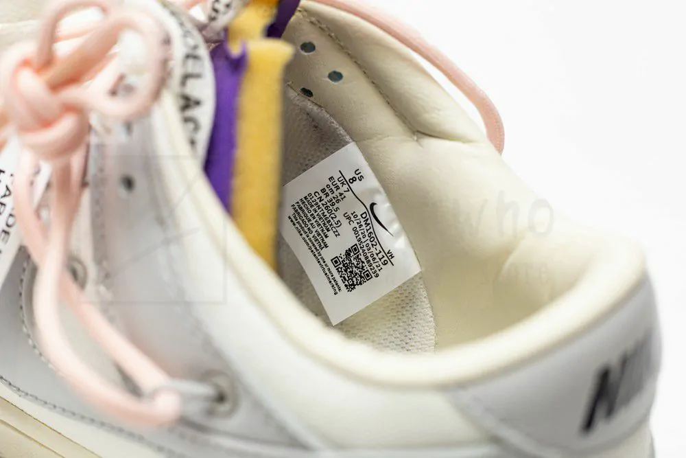 off-white x dunk low