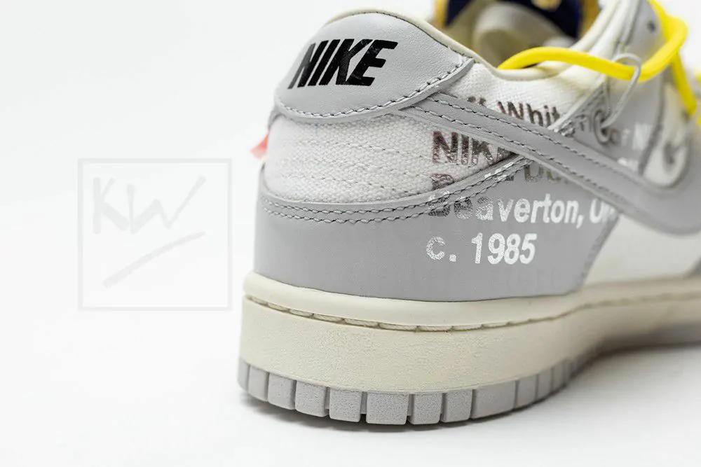 off-white x dunk low