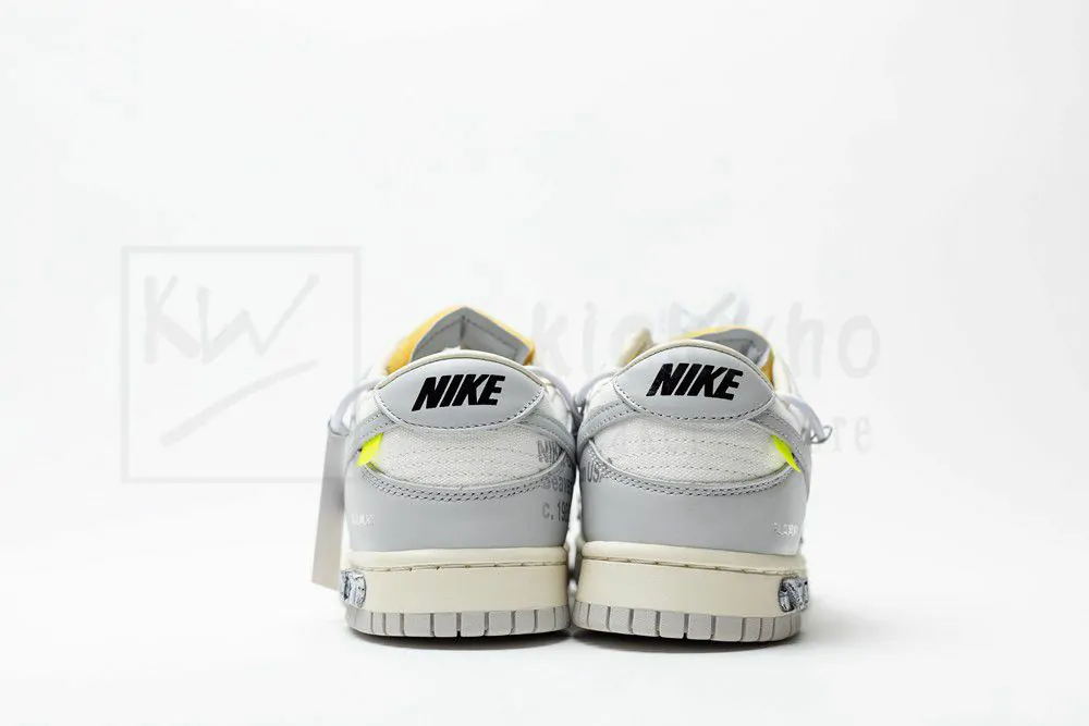 off-white x dunk low