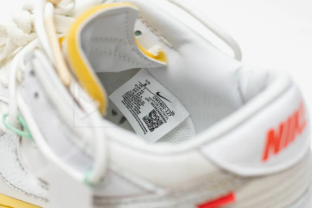 off-white x dunk low