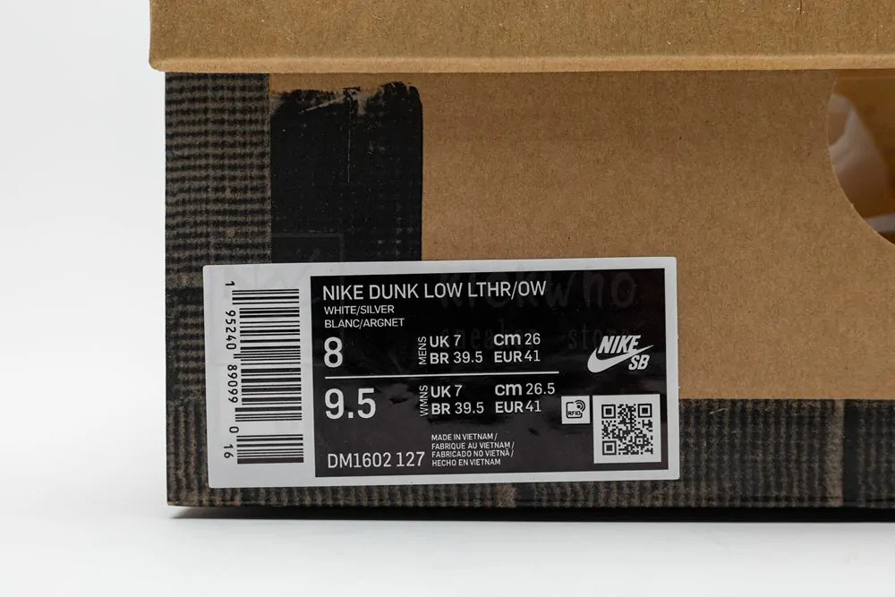 off-white x dunk low