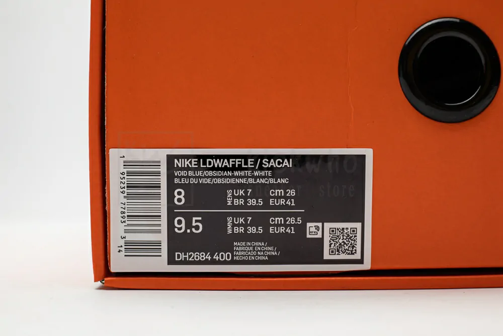 fragment design x sacai x ldv waffle