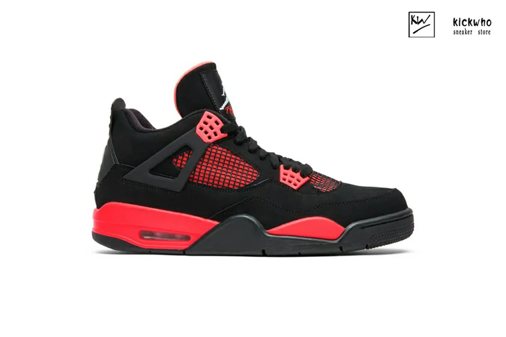 godkiller air jordan 4 retro ''red thunder'' (size up to 16)
