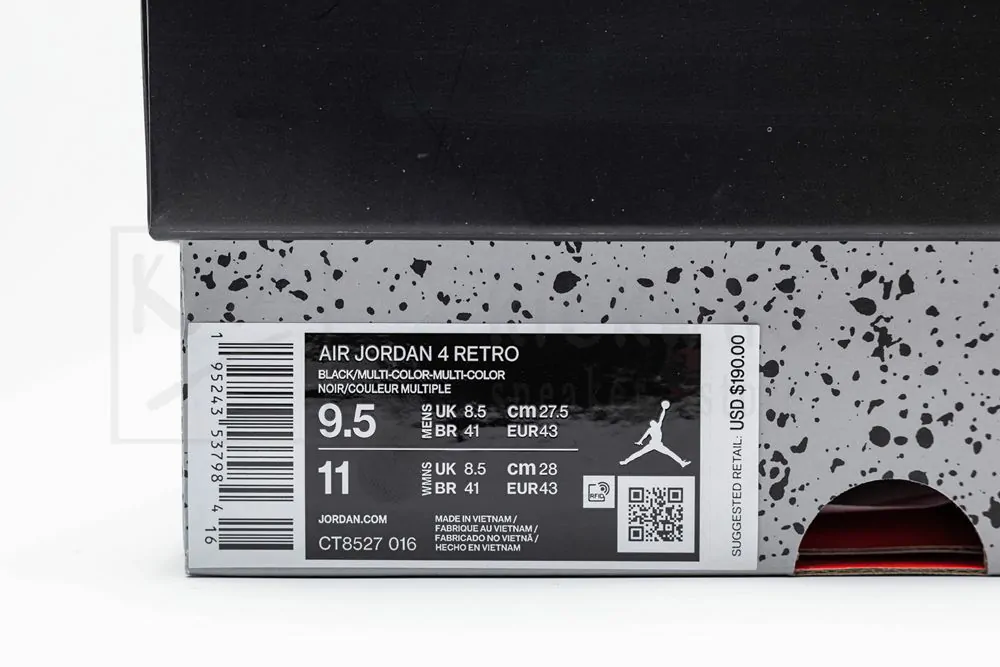 godkiller air jordan 4 retro